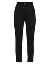 DSQUARED2 DSQUARED2 WOMAN PANTS BLACK SIZE 0 COTTON, ELASTOMULTIESTER, ELASTANE,13638237IV 10