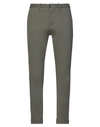 Nine:inthe:morning Man Pants Military Green Size 36 Cotton, Elastane