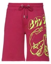 Gcds Graffiti-print Track Shorts In Pink