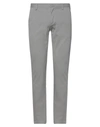 At.p.co At. P.co Man Pants Grey Size 38 Cotton, Elastane