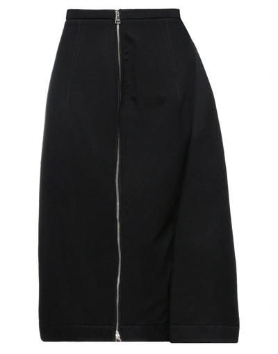 Ndegree21 Denim Skirts In Black