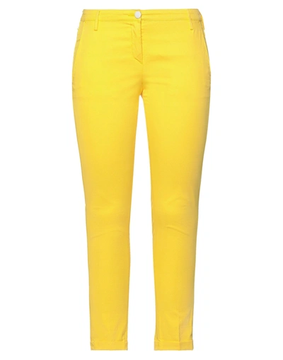 Jacob Cohёn Pants In Yellow