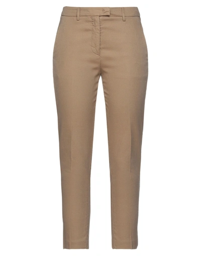 Dondup Woman Pants Khaki Size 25 Lyocell, Cotton, Elastane In Beige