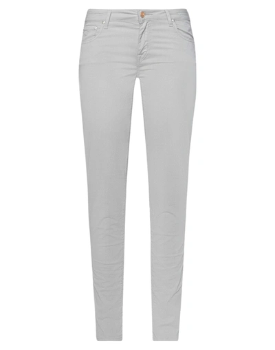 JACOB COHЁN JACOB COHЁN WOMAN PANTS GREY SIZE 29 COTTON, ELASTANE,13569684SA 6
