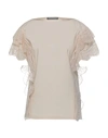 Alberta Ferretti Blouses In Beige