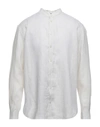 Emporio Armani Shirts In Ivory