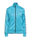 Chiara Ferragni Sweatshirts In Turquoise