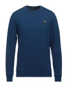 Lyle & Scott Sweatshirts In Slate Blue
