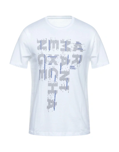 Armani Exchange T-shirts In White