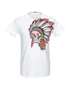 Neill Katter T-shirts In White