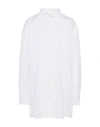 Maison Margiela White Oxford Shirt In White