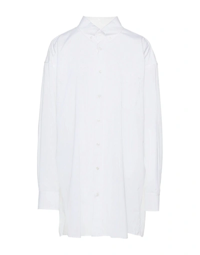 MAISON MARGIELA MAISON MARGIELA WOMAN SHIRT WHITE SIZE 2 COTTON,12627816WN 5