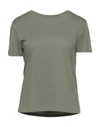 Majestic T-shirts In Sage Green