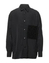 Valentino Logo-print Shirt In Black