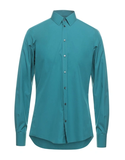 Dolce & Gabbana Shirts In Deep Jade