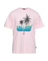 Liu •jo Man T-shirts In Pink