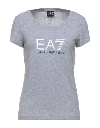 Ea7 T-shirts In Grey