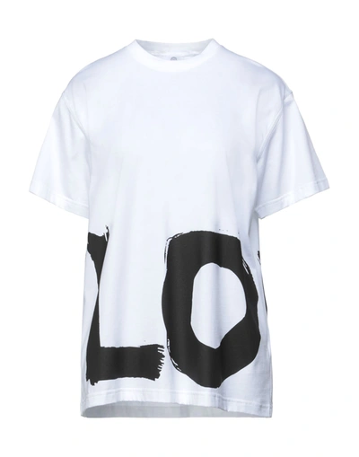 Burberry T-shirts In White