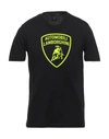 Automobili Lamborghini T-shirts In Steel Grey