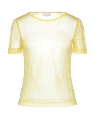 Marella T-shirts In Yellow
