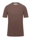 Filippo De Laurentiis T-shirts In Brown