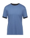 Giorgio Armani T-shirts In Blue