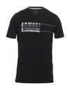 Armani Exchange T-shirts In Black