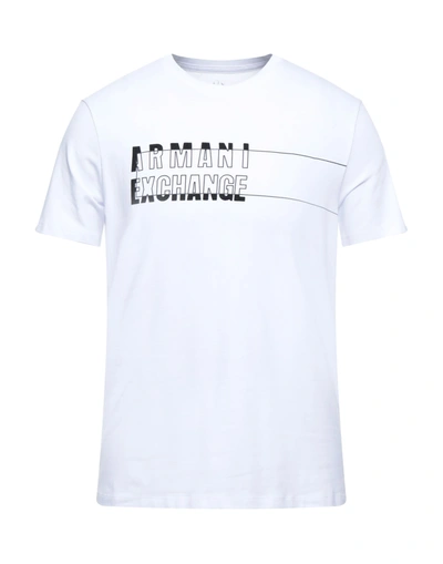 Armani Exchange T-shirts In White