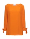 Dondup Blouses In Orange