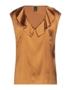 Pinko Blouses In Brown