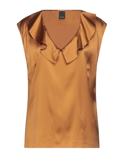 Pinko Blouses In Brown