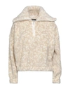 LEVI'S LEVI'S MADE & CRAFTED WOMAN SWEATSHIRT BEIGE SIZE M POLYESTER, ACRYLIC,12609518SG 5