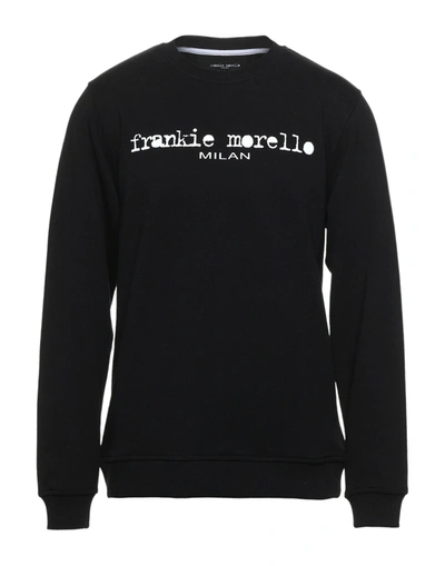 Frankie Morello Sweatshirts In Black