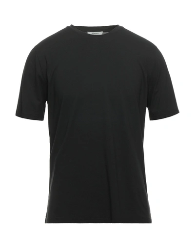 Alpha Studio T-shirts In Black