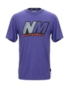 Napa By Martine Rose T-shirts In Purple