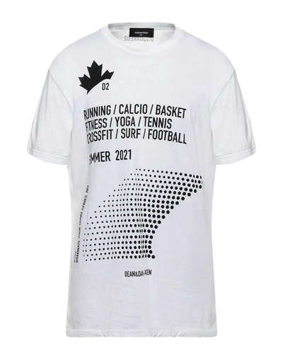 Dsquared2 T-shirts In White