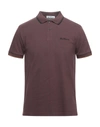 Ben Sherman Polo Shirts In Maroon