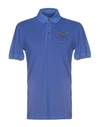 Aeronautica Militare Polo Shirts In Blue