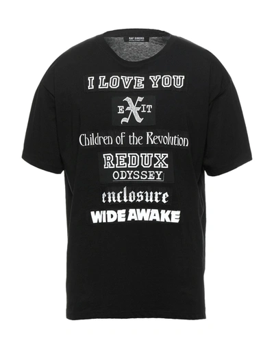 Raf Simons T-shirts In Black