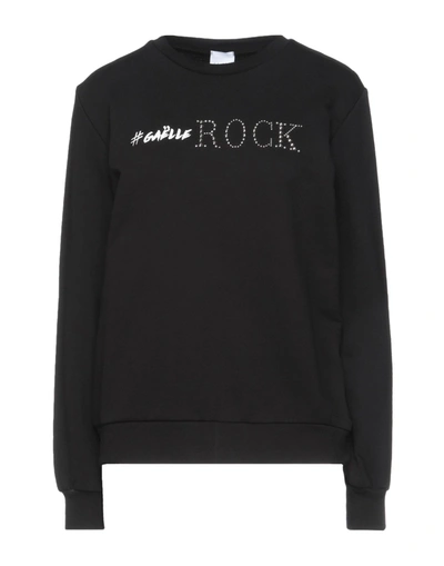 Gaelle Paris Sweatshirts In Black