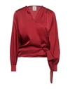 L'autre Chose Blouses In Maroon