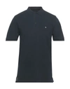 Rag & Bone Polo Shirts In Dark Blue