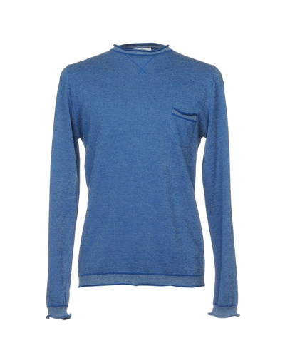 Obvious Basic Sweatshirts In Bright Blue
