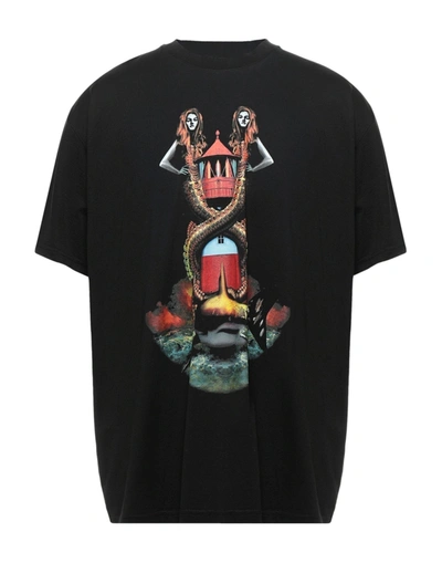 Burberry T-shirts In Black