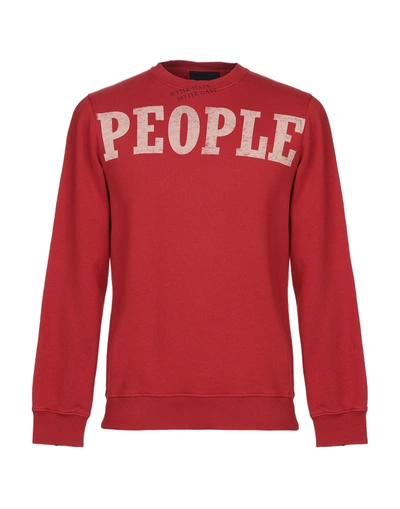 People (+)  Sweatshirts In Red