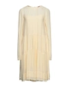 Ndegree21 Midi Dresses In Light Yellow