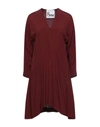 8pm Short Dresses In Maroon
