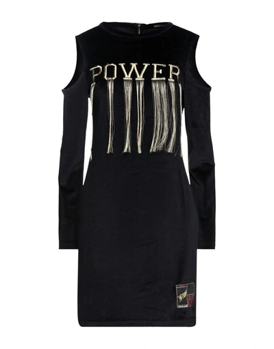 Roberto Cavalli Sport Short Dresses In Black