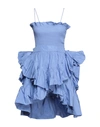Philosophy Di Lorenzo Serafini Short Dresses In Pastel Blue