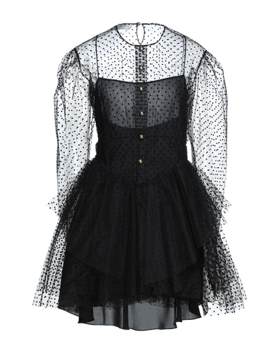 Philosophy Di Lorenzo Serafini Short Dresses In Black
